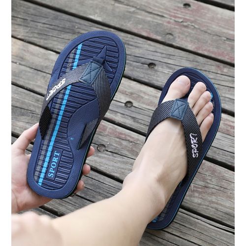 Pantoufles D'été Pour Hommes,Tongs De Plage,Sandales Non Aldes,Chaussures Plates Décontractées,Chaussures D'intérieur Pour Hommes,Diapositives D'extérieur,Grande Taille 47