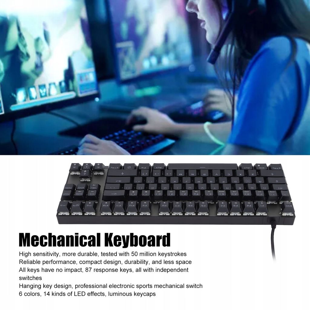 Clavier m�canique r�actif confortable - 6