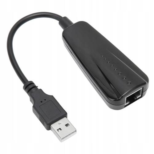 Adaptateur USB vers Ethernet USB 2.0 jusqu'a 10/100Mbps