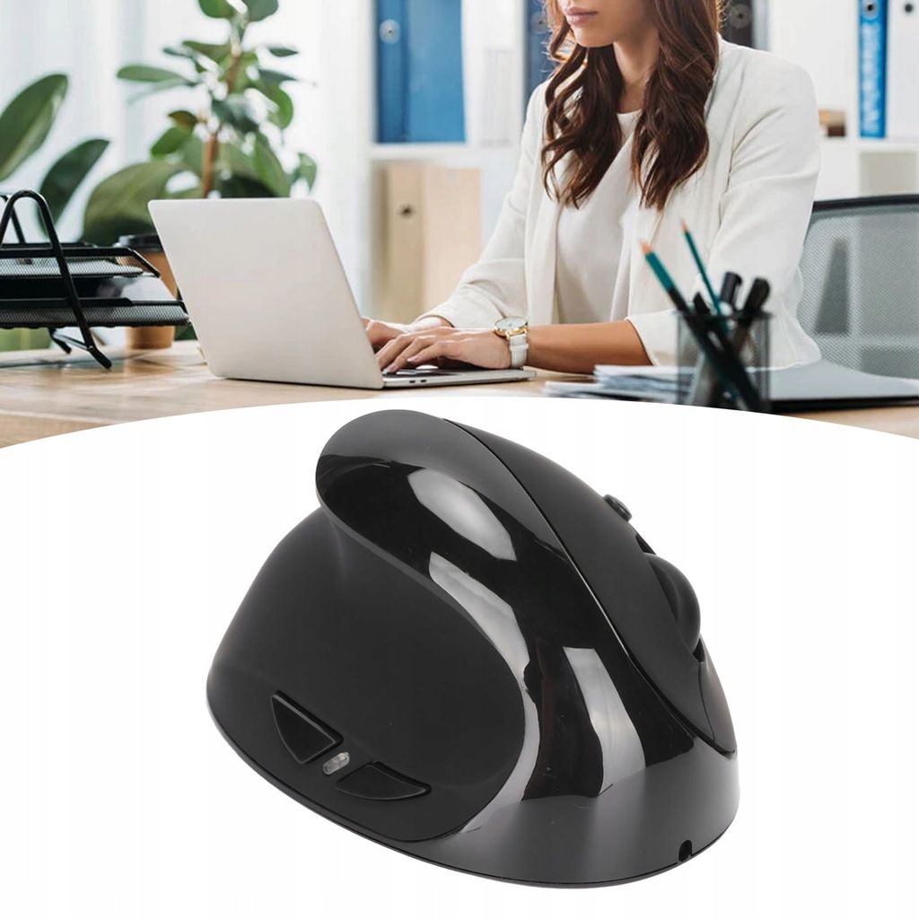 Souris Verticale Main Gauche 2.4G Sans Fil Verticale - 6