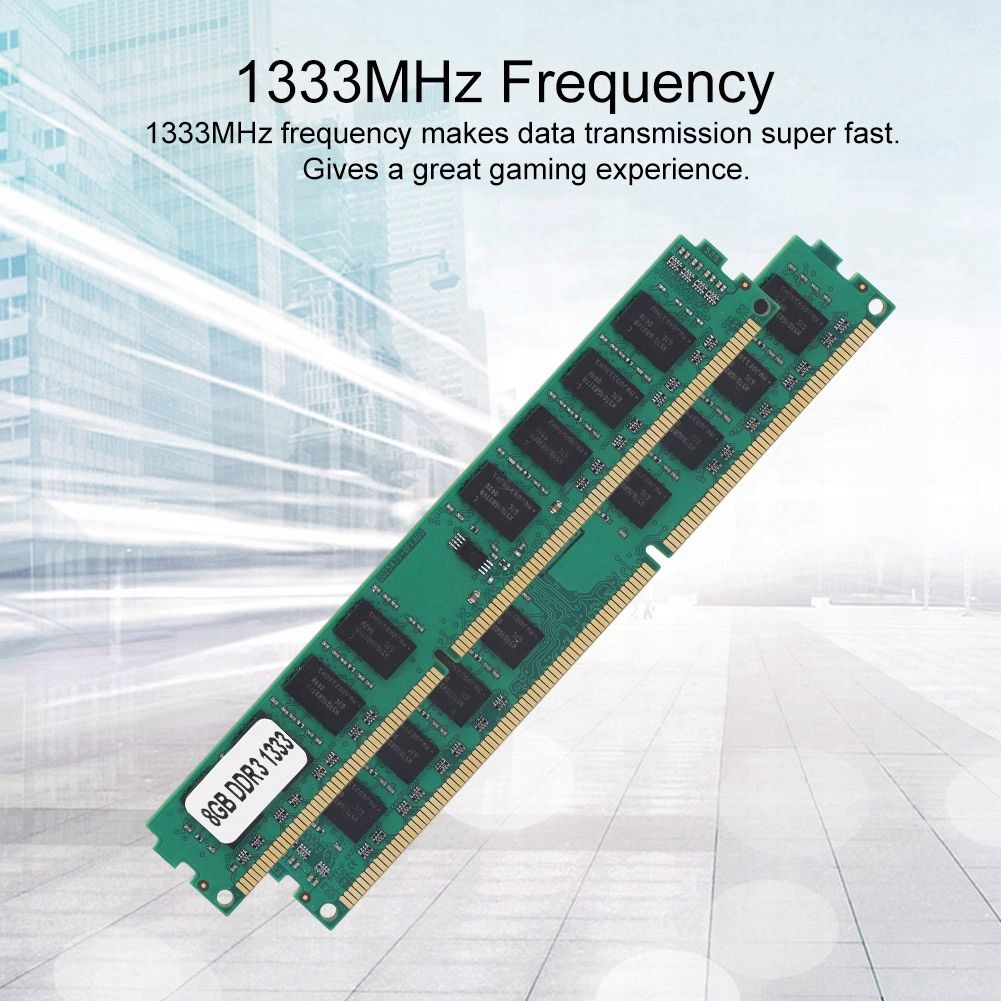 Frquence de 1333 MHz et mmoire DDR3 de 8 Go - 4