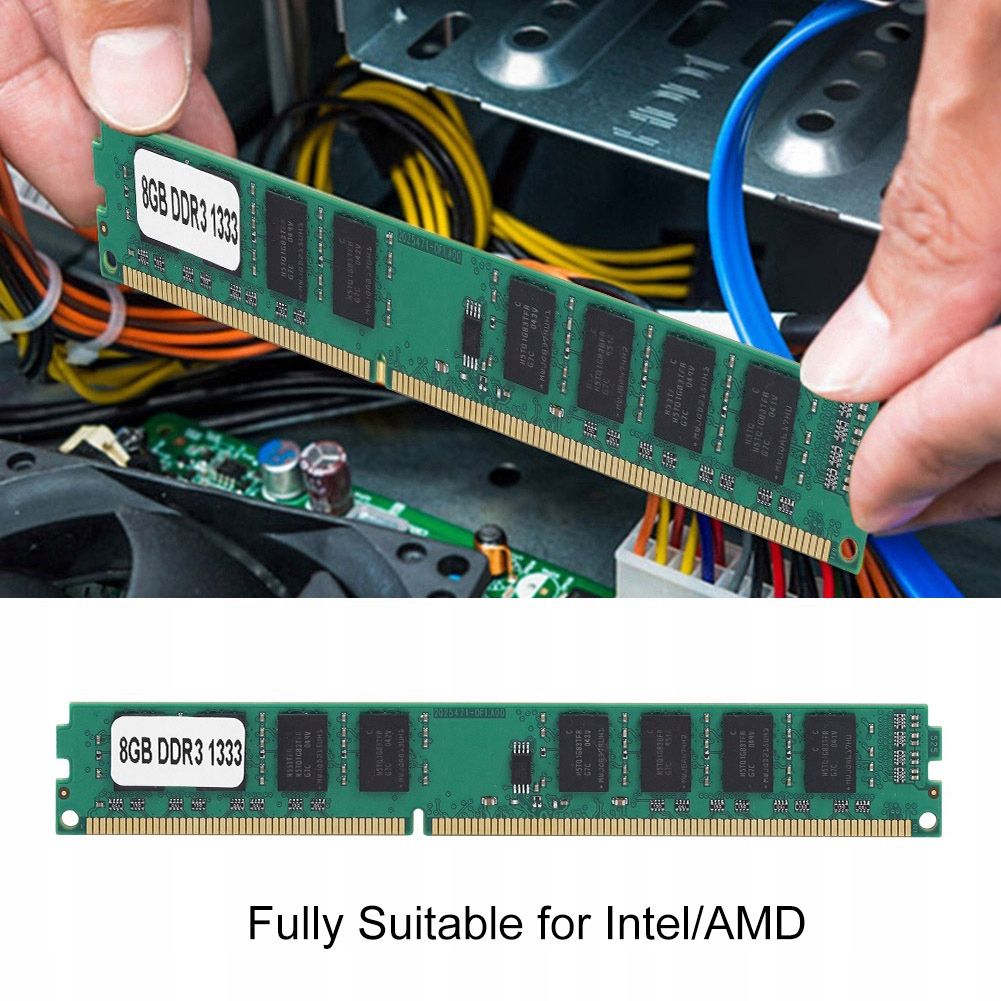 Frquence de 1333 MHz et mmoire DDR3 de 8 Go - 5