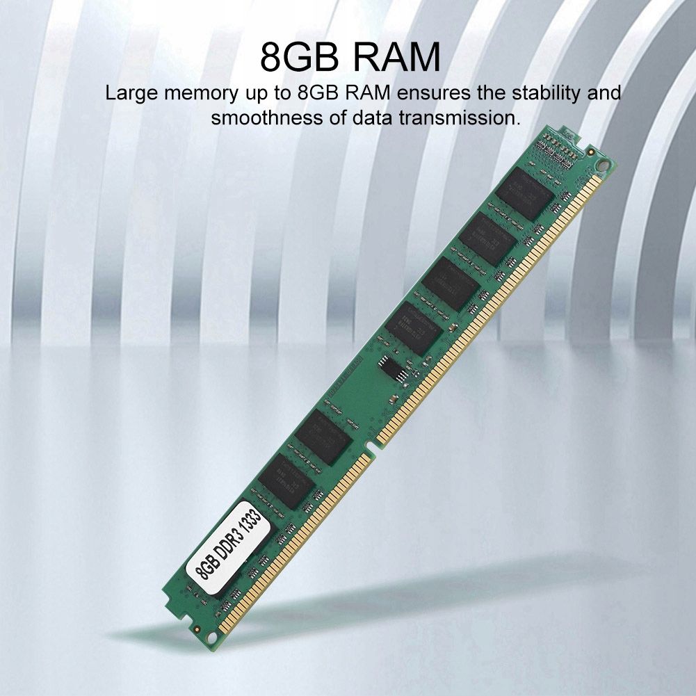 Frquence de 1333 MHz et mmoire DDR3 de 8 Go - 8