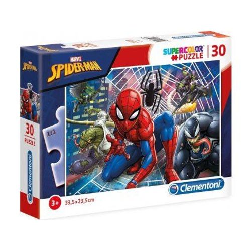 Puzzle 30 Pieces Spider-Man Et Vernom - Enfant - Collection Spiderman Et Super Heros