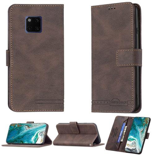 Coque Pour Huawei Mate 20 Pro Coque Compatible Avec Huawei Mate 20 Pro Coque Etui Housse Case Cover Bf09 Brown