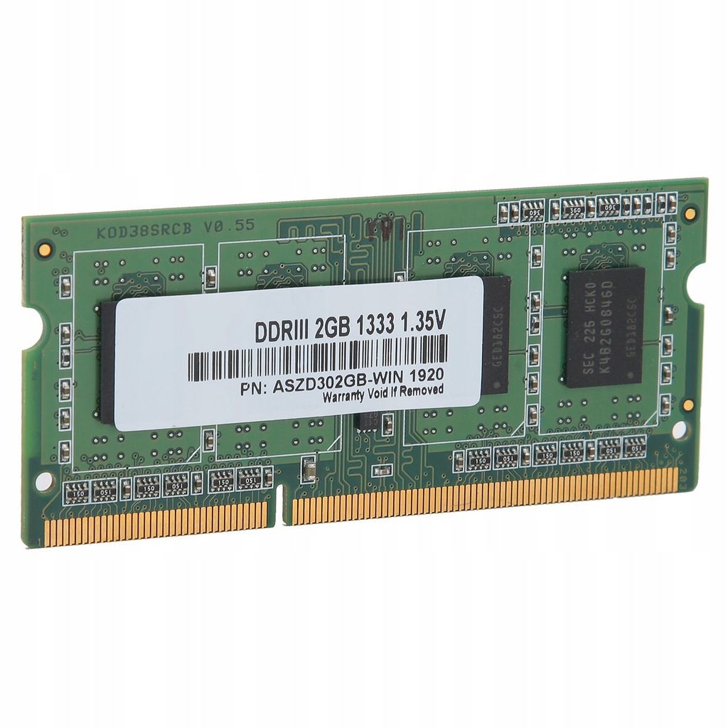Ordinateur portable ASint RAM DDR3 1333MHZ 2GB - 2
