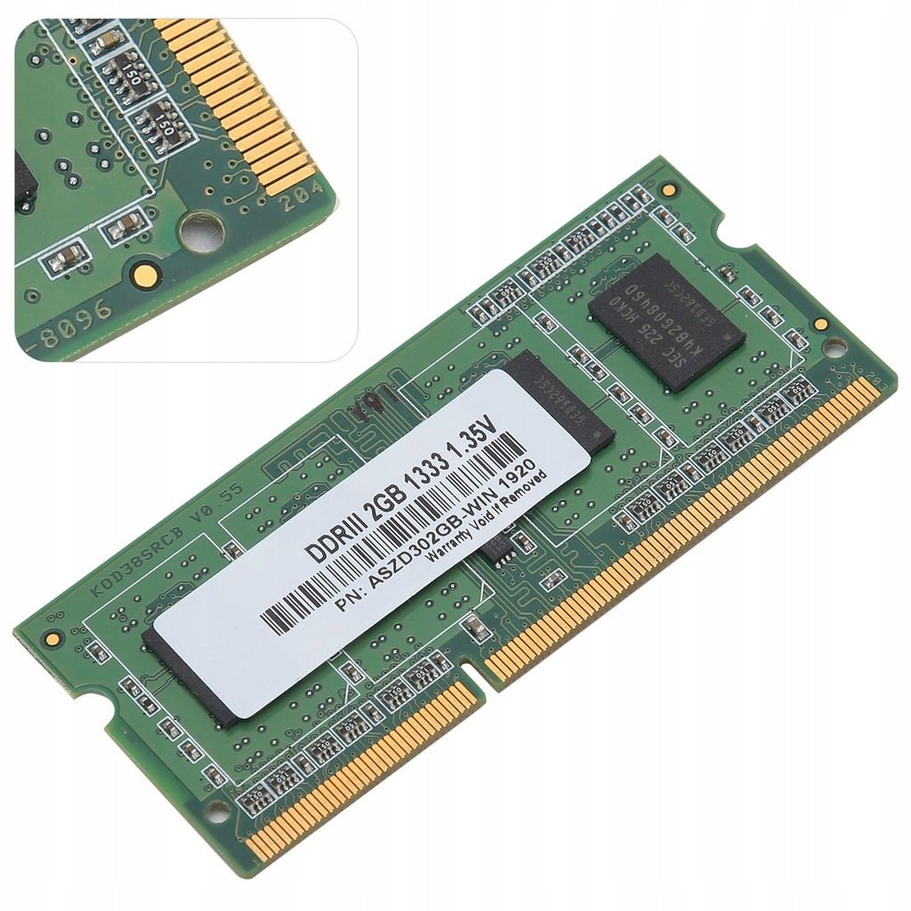 Ordinateur portable ASint RAM DDR3 1333MHZ 2GB - 5