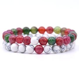 bracelet homme duo perles - Bracelets- homme.com