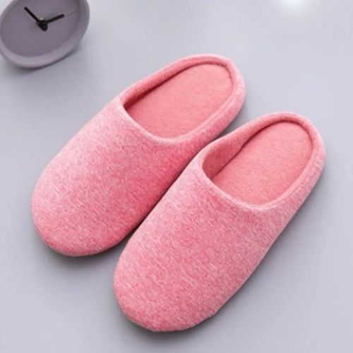 Chaussures Pantoufles D'intérieur En Coton Doux Pour Femmeschaussures De Sol Confortablestoboggans Silencieuxstyle Japonaisautomnehiver