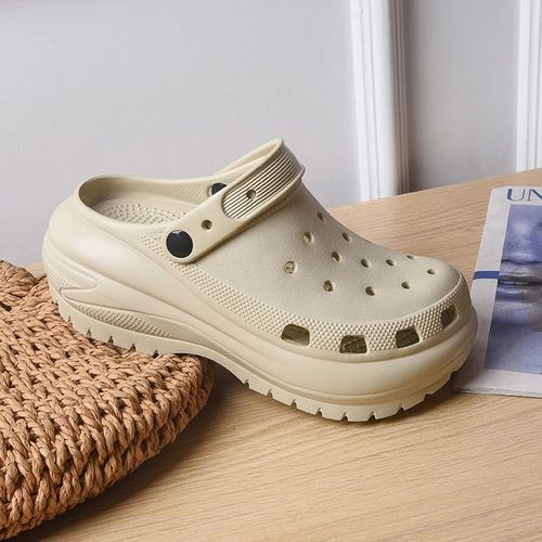Chaussures Sandales Plateforme Classiques Pour Femmesglissières Légèrespantoufles Respirantes Tripleschaussures Sabots