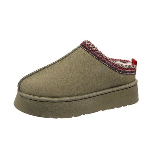 Chaussures Pantoufles En Laine Plateforme Chaude Pour Femmespantoufles En Peau De Moutonchaussures Pour Femmes