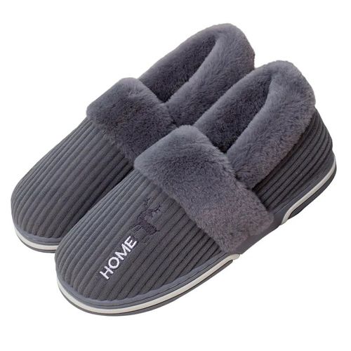 Comwarm-Pantoufles Antidérapantes En Fourrure Et Peluche Pour Femme,Chaussures D'extérieur,Respirantes,Optiques,Semelle Plate,Souples,Pour La Maison,Hiver
