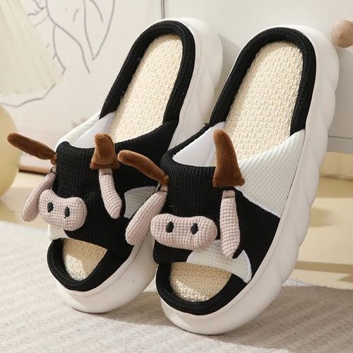Chaussures Pantoufles De Cochon Mignonnes Pour Femmechaussures D'niksouples Plateformeanimauxquatre Saisons