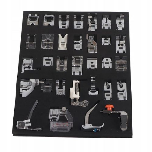 Ensemble de pieds de machine a coudre a encliqueter