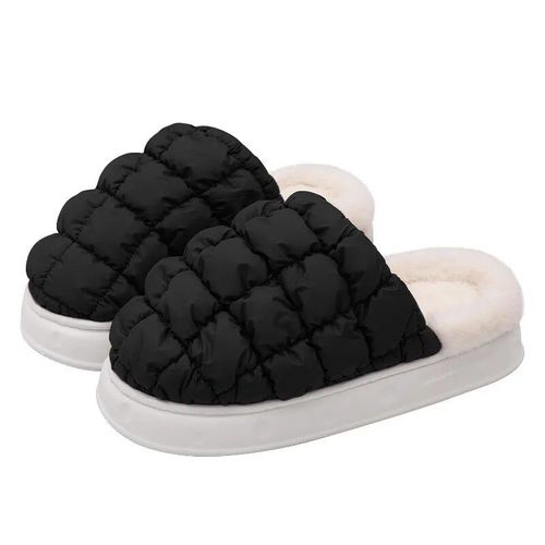 Chaussures Pantoufles D'hiver En Peluche De Coton Pour Femmescouverture Optique Doucetalon Non Aldmoelleuxchauddesign Mignonmode