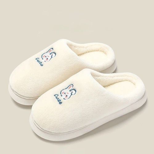 Chaussures Pantoufles Plateforme Confortables Pour Hommes Et Femmeschaussures En Coton Pour La Maisonchaussures En Peluche Imperméablesmode Extérieurepantoufles Minimalisteschaussure Non Aldhiver