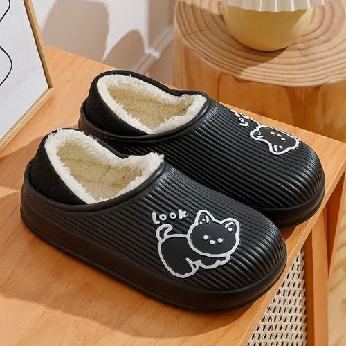 Chaussures Oligpantoufles D'intérieur Unisexessandales Chaudeschaussures De Maisondocument Solideimperméablesemelle Optique Souplefourrure Amusantefemmes Et Hommeschaussures Pour Touristes