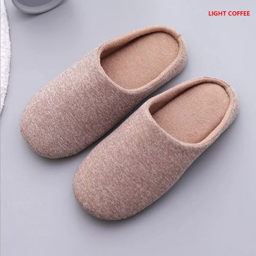 Pantoufles De Maison En Coton Doux Pour Femmes,Chaussures De Sol Légères Pour La Maison,Toboggans Silencieux Pour Couple,Chambre À Coucher,Style An,Automne,Hiver,10/2019