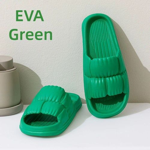 Chaussures Oligopticspantoufles D'été Plateforme Pour Femmespantoufles Coréennes Pour Femmestongs De Plage Et De Maisonsandales Nuage Semelle Souplemode Pour Dames