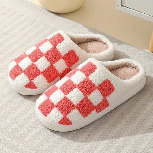 Chaussures Pantoufles En Peluche Mignonnes Pour Femmeschaussures En Laine Pour La Maisonsandales Coordonnantes Pour Chambre Couchertoboggans Semelle Souple En Velours Pour Couplechaussures Chaudes Pour