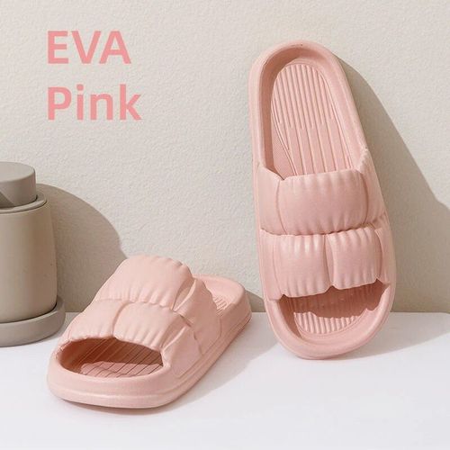 Chaussures Oligopticspantoufles D'été Plateforme Pour Femmespantoufles Coréennes Pour Femmestongs De Plage Et De Maisonsandales Nuage Semelle Souplemode Pour Dames