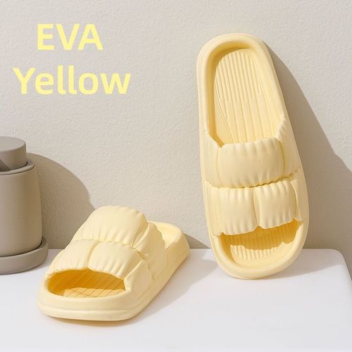 Chaussures Oligopticspantoufles D'été Plateforme Pour Femmespantoufles Coréennes Pour Femmestongs De Plage Et De Maisonsandales Nuage Semelle Souplemode Pour Dames