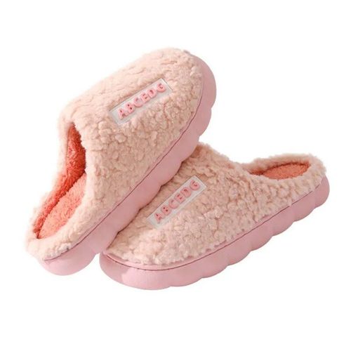 Chaussures Pantoufles En Peluche Douce Pour Femmeschaussons En Cotontoboggans Coordonnants Pour Le Solintérieurchambre Coucherchaudhiverdocumentsabonnésmode