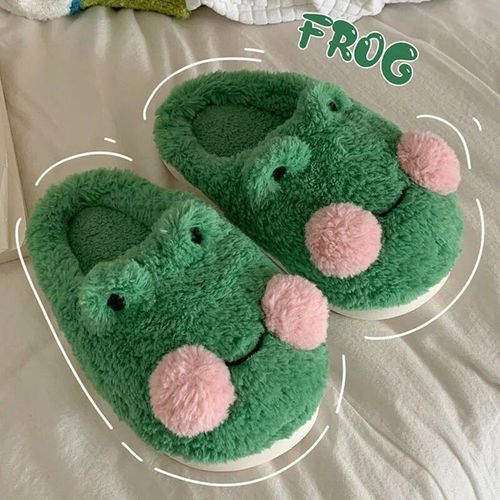 Chaussures Pantoufles Krasnopantoufles En Fourrure Moelleuses Pour Femmeschaussures Semelle Optique Plateformetoboggans De Maison En Mousse Mémoire De Forme Kawaiinoir Et Blancmignonhiver