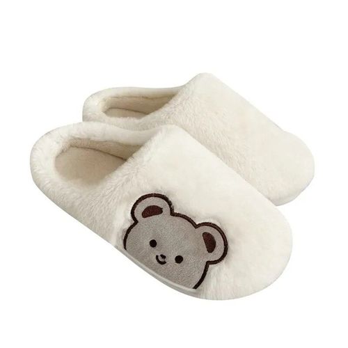 Chaussures Pantoufles En Peluche Douce Pour Femmeschaussons En Cotontoboggans Coordonnants Pour Le Solintérieurchambre Coucherchaudhiverdocumentsabonnésmode