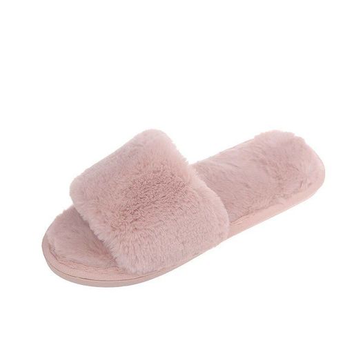 Chaussures Pantoufles En Cuir Moelleux Croisé Pour Femmesplateforme Marketpour La Maisonchaussures D'intérieur Platesnouvelle Modehiver