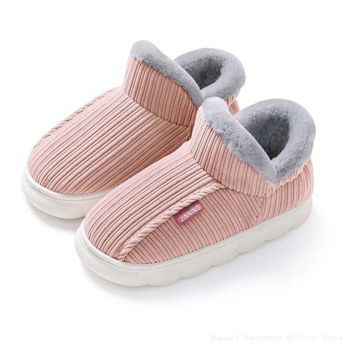 Chaussures Bottes De Neige Floues Pour Hommes Et Femmesfourrurecotonintérieurextérieurpeluchehautdouxchaussures De Maisonmodehiver