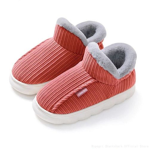 Chaussures Bottes De Neige Floues Pour Hommes Et Femmesfourrurecotonintérieurextérieurpeluchehautdouxchaussures De Maisonmodehiver