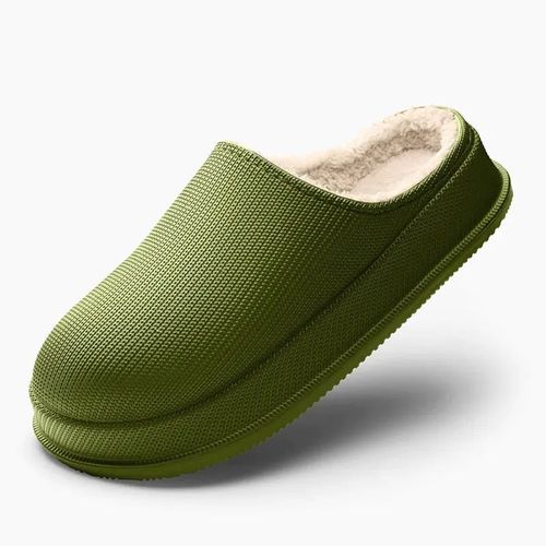 Chaussures Chaussons De Maison Imperméables Et Chauds Pour Femmesplateforme Optiquepantoufles Nuage En Peluchetalons Platschaussures En Coton Coordonnantes Pour Coupleshiver