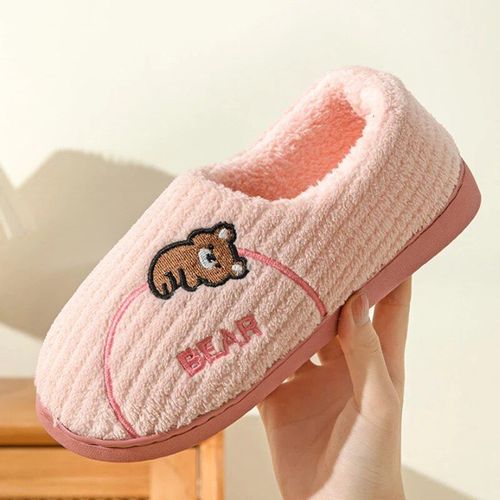 Chaussures Chaussons En Coton Coordonnants Pour Hommes Et Femmesbottes De Neige Chaudessemelle Optiquechaussures En Fourruretoboggans En Pelucheintérieurextérieurcouplehiver