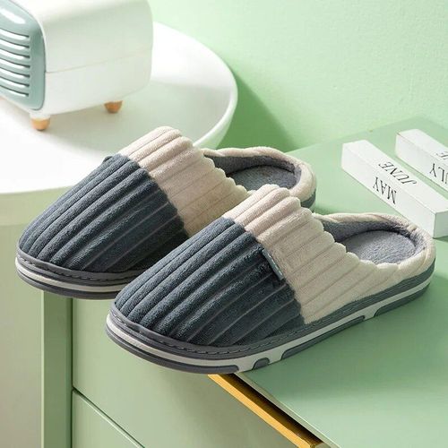 Chaussures Pantoufles D'intérieur En Coton Pour Hommes Et Femmeschaussures D'hiverchaussures En Peluche Chaudespantoufles Plateforme Coordonnantes Pour La Maisonzapatillas Zones Bre