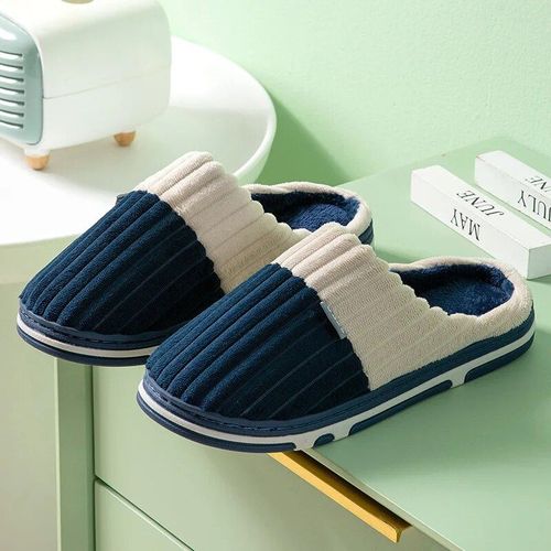 Chaussures Pantoufles D'intérieur En Coton Pour Hommes Et Femmeschaussures D'hiverchaussures En Peluche Chaudespantoufles Plateforme Coordonnantes Pour La Maisonzapatillas Zones Bre