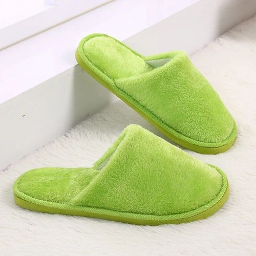 Chaussures Pantoufles D'intérieurpaisses Et Chaudes Pour Femmeschaussures De Maison En Peluchepantoufles De Sol Platestoboggans Doux Et Silencieux Pour Chambre Coucherautomne Et Hiver