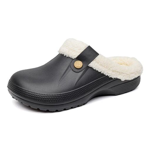 Chaussures Maedefpantoufles Imperméables En Fourrure Pour Hommes Et Femmeschaussures D'intérieur En Coton Enveloppéestoboggans En Fourrurepeluchechaudeshiver
