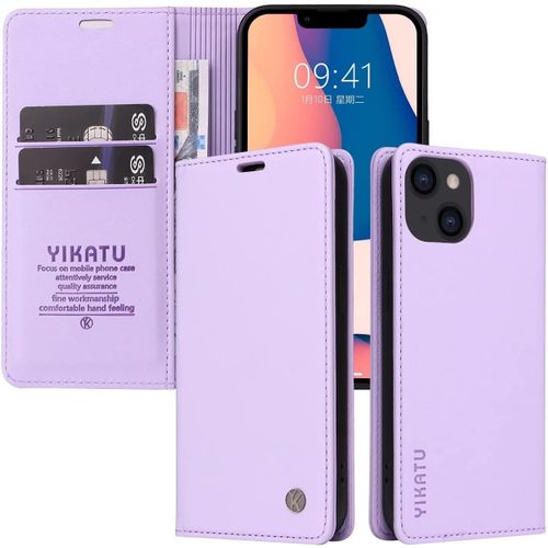 Coque Pour Samsung Galaxy A52 Housse En Pu Pochette Portefeuille Pour Samsung Galaxy A52 \U200b- Violet