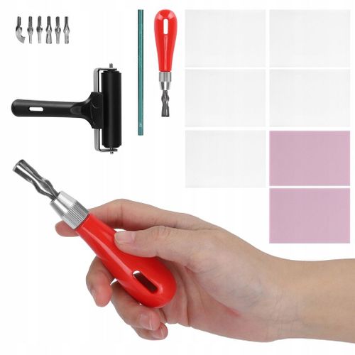 Kit De Sculpture En Caoutchouc Pour Fabrication De Blocs De Tampons