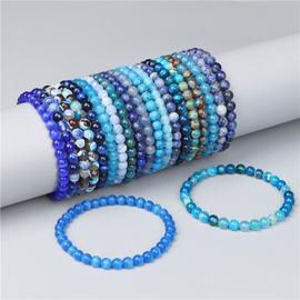 Bracelet de perles Oeil de Chat Multicolore, Sur mesure pour Homme ou Femme