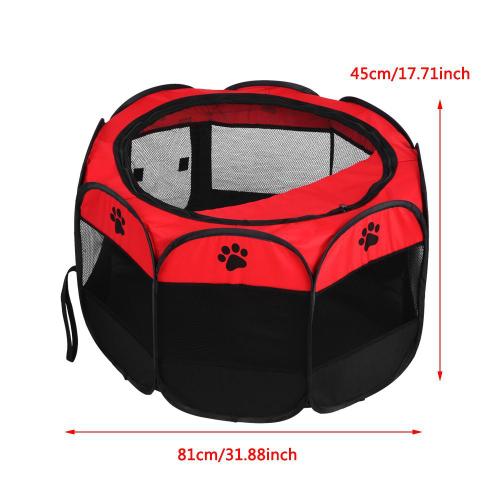 Tente Pour Animaux De Compagnie Cage Pliable Portable Pour Chien De Compagnie Exercice Et Tente De Jeu Couverture En