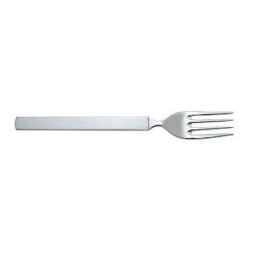 Alessi 4180/5 Dry Fourchette À Dessert En Acier Brillant À Manche Satiné Set De 6 Pièces