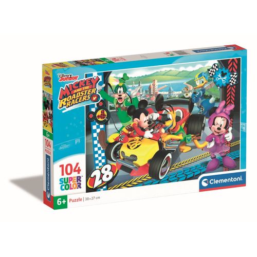 Puzzle Enfant 104 Pièces - Mickey And The Roadster Racers