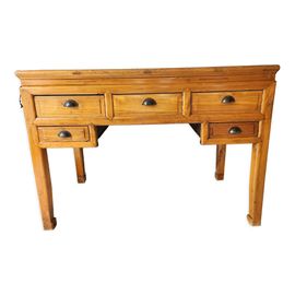 Bureau En Bois Massif Bois