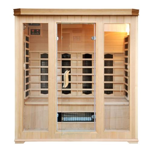Cabine sauna luxe infrarouge 4/5 places