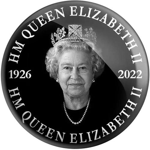 Queen Elizabeth Ii Memorial Aimant De Réfrigérateur Personnalité Décor Cuisine Cabochon Articles De Décoration Verre Maison Cadeau J2y8