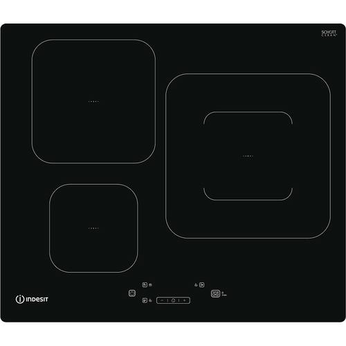 Indesit IS 33Q60 NE Table de cuisson à induction Noir - 3 foyers