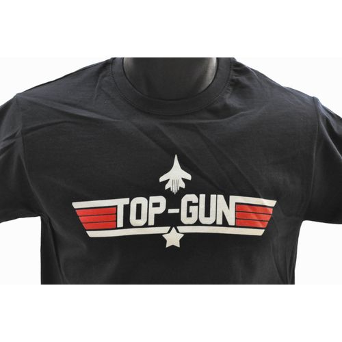 T-Shirt Top-Gun - Film - Noir