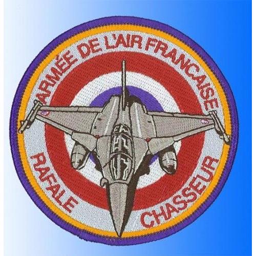 Patch Écusson Brodé - Rafale Armée De L Air Française - Aero-Passion